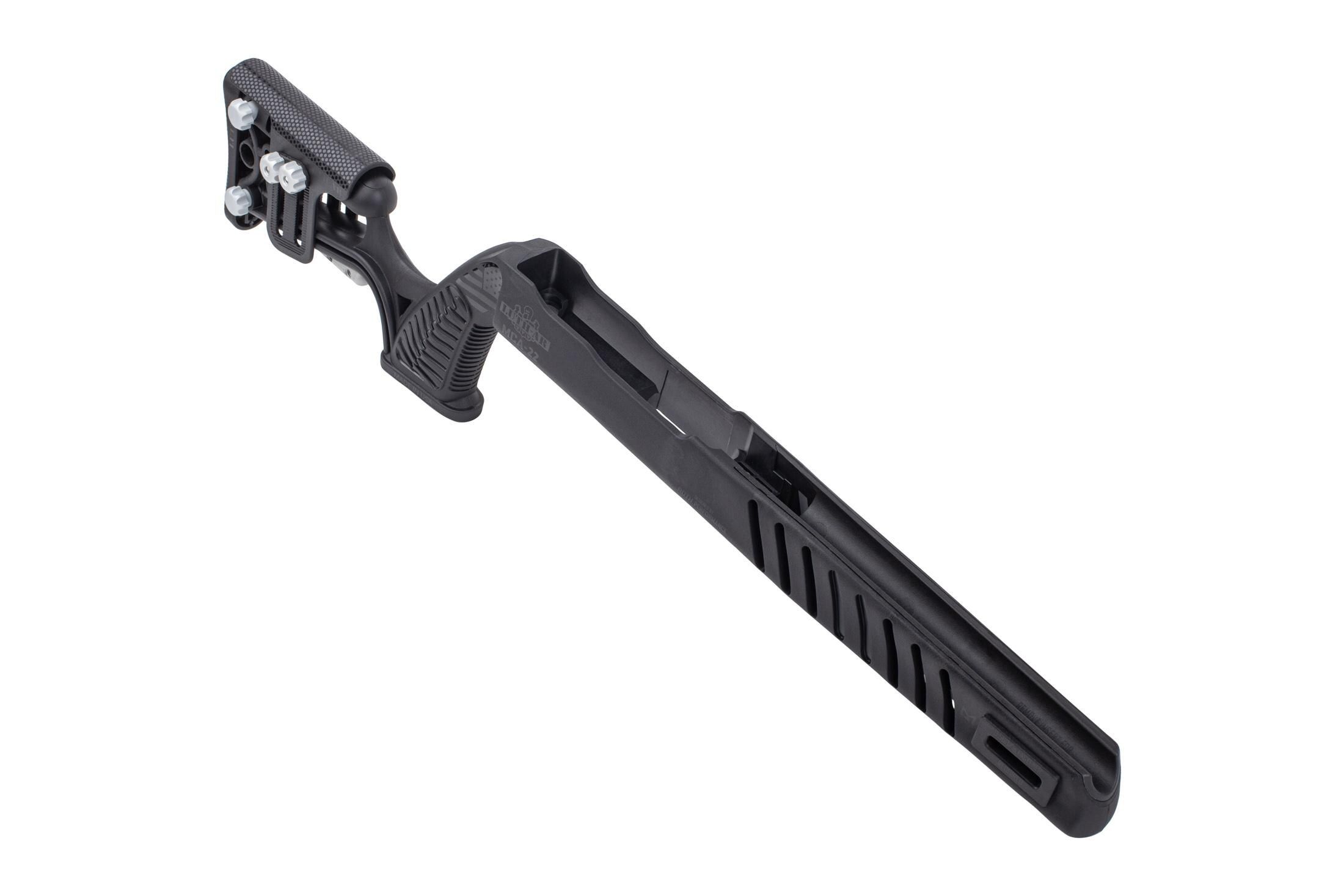 Luth-AR Modular Chassis Fits Ruger 10/22 Rimfire - Black